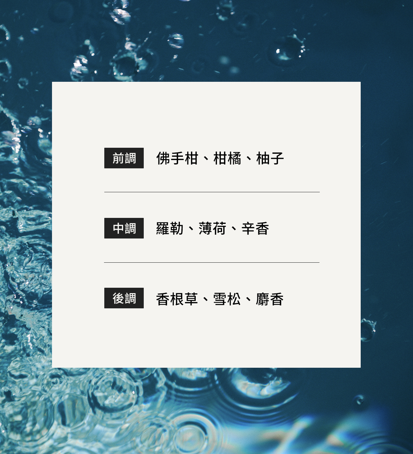 香氛吊卡－綠柚潮汐