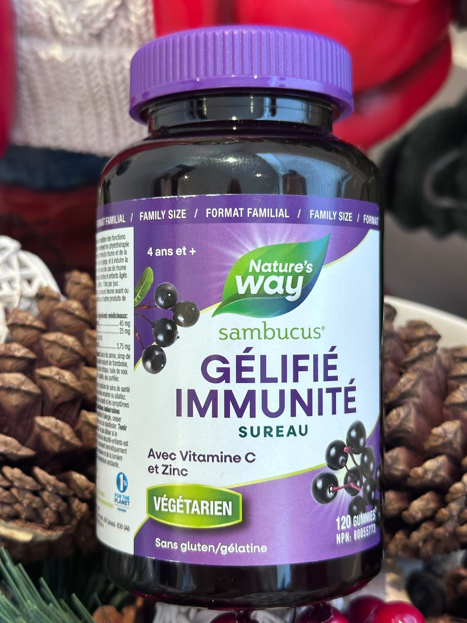 WT16 Nature’s Way 接骨木軟糖 Sambucus Immune Gummy  120粒 **到期日: 約 2028/03 (特價貨品購買至10月19日晚上11:59)