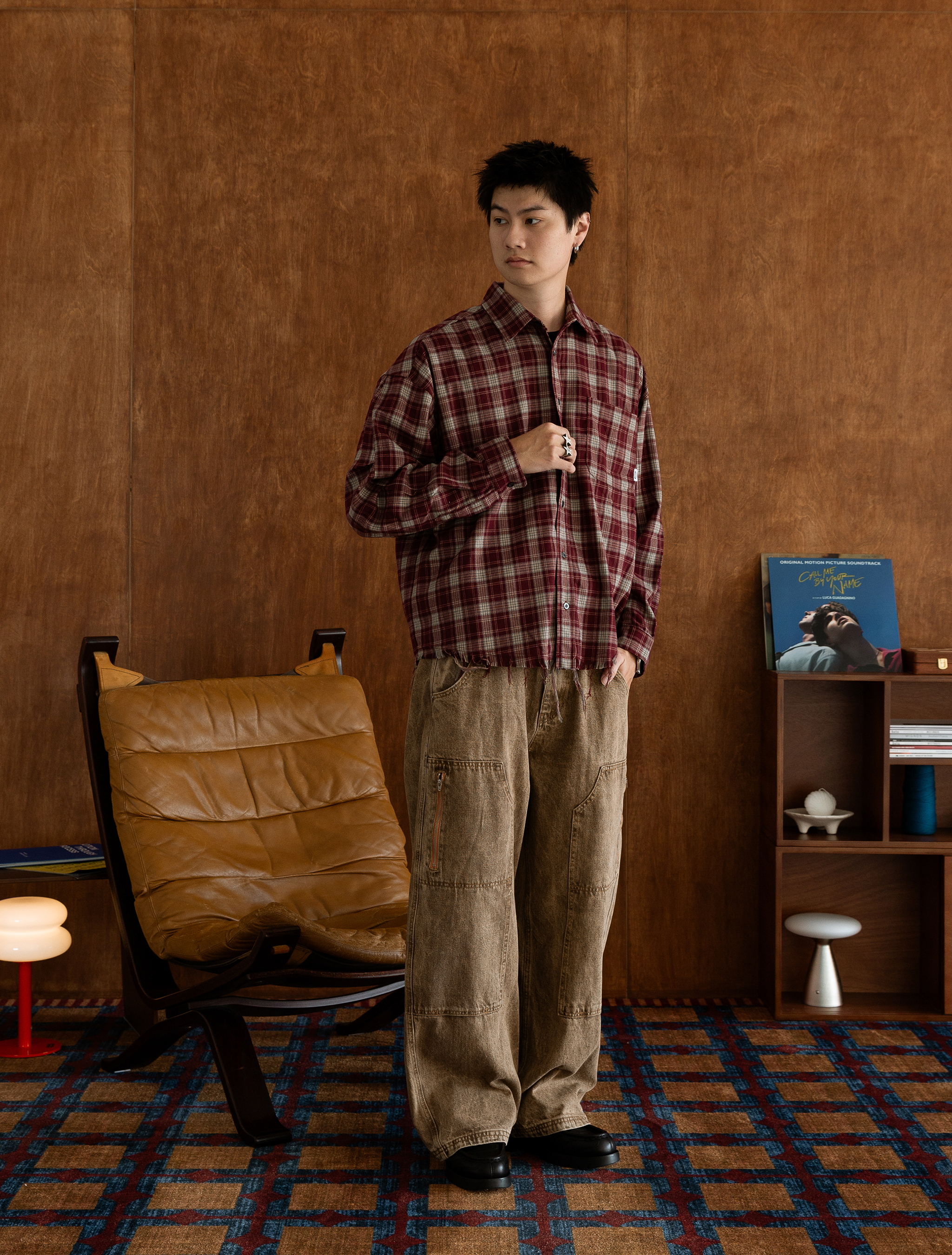 MANIA 26 A/W Plaid Pocket LS Shirt