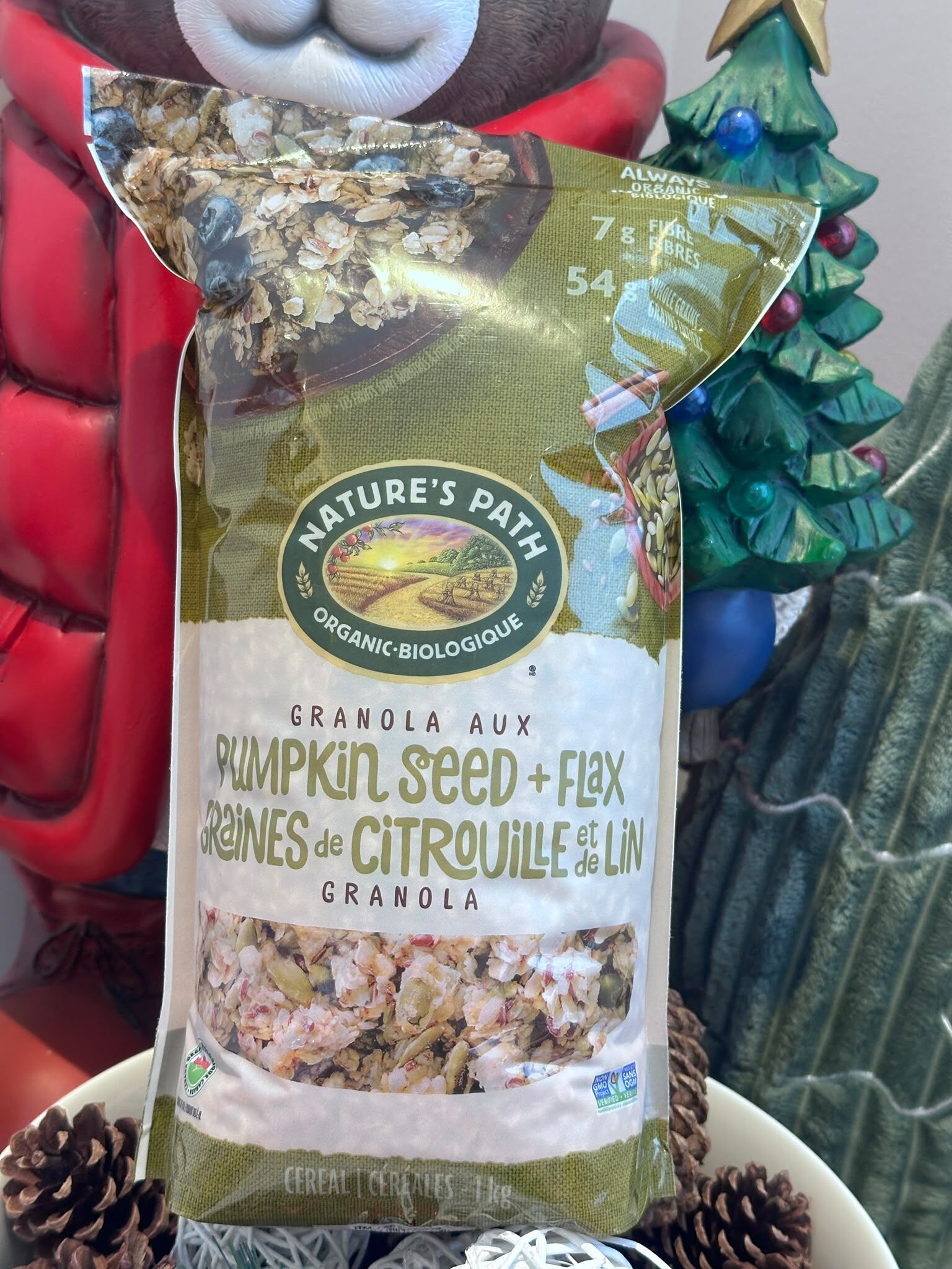 WT24 NP Pumpkin Granola 有機南瓜籽亞麻籽早餐脆脆 1kg  **到期日: 約 2027/03 (特價貨品購買至10月19日晚上11:59)
