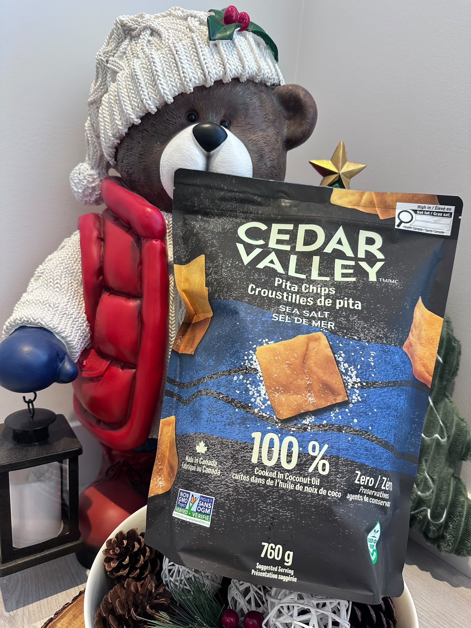 WT26 Cedar Valley 海鹽脆餅 760g **到期日: 約 2027/07 (特價貨品購買至10月19日晚上11:59)