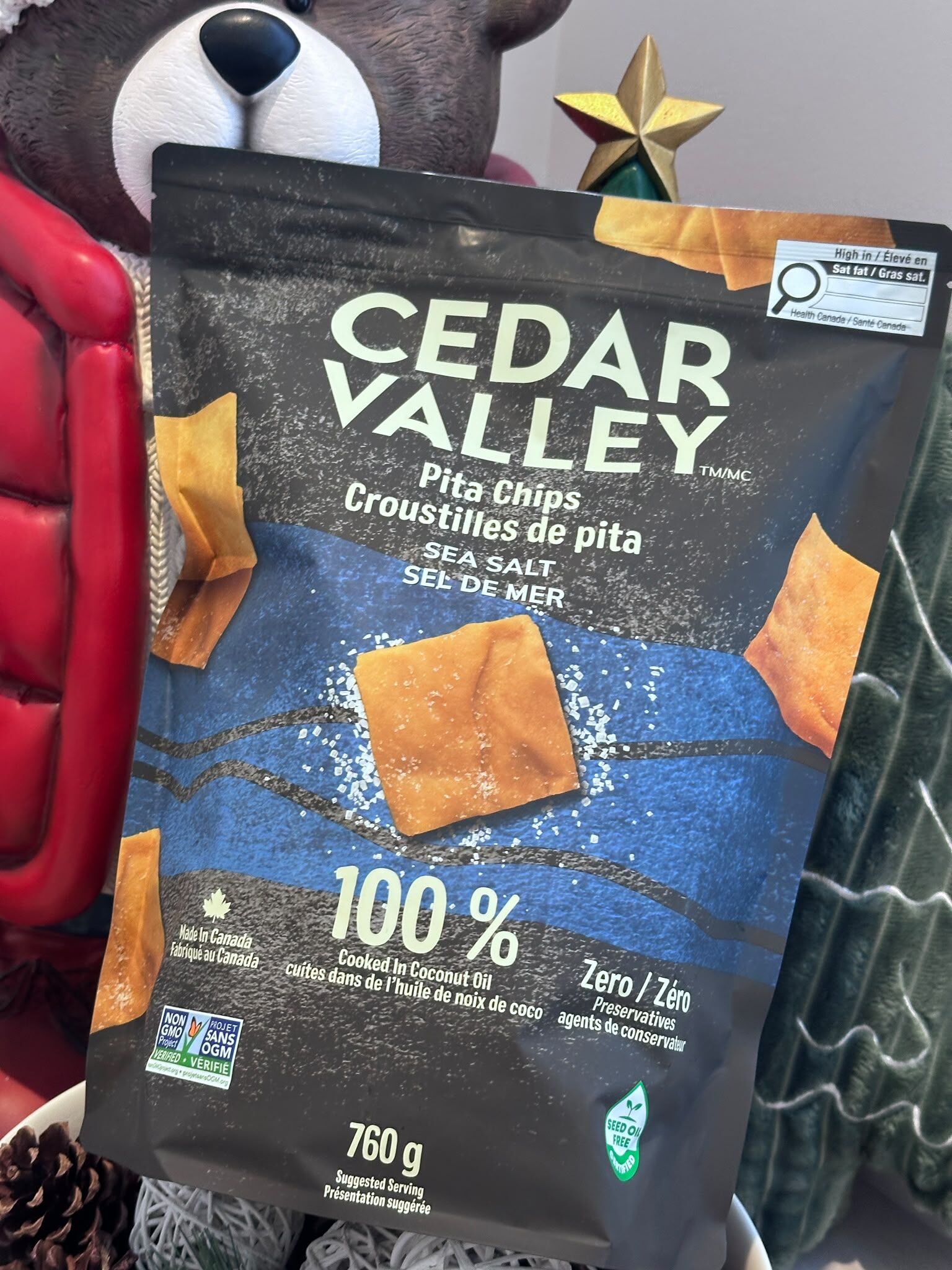 WT26 Cedar Valley 海鹽脆餅 760g **到期日: 約 2027/07 (特價貨品購買至10月19日晚上11:59)