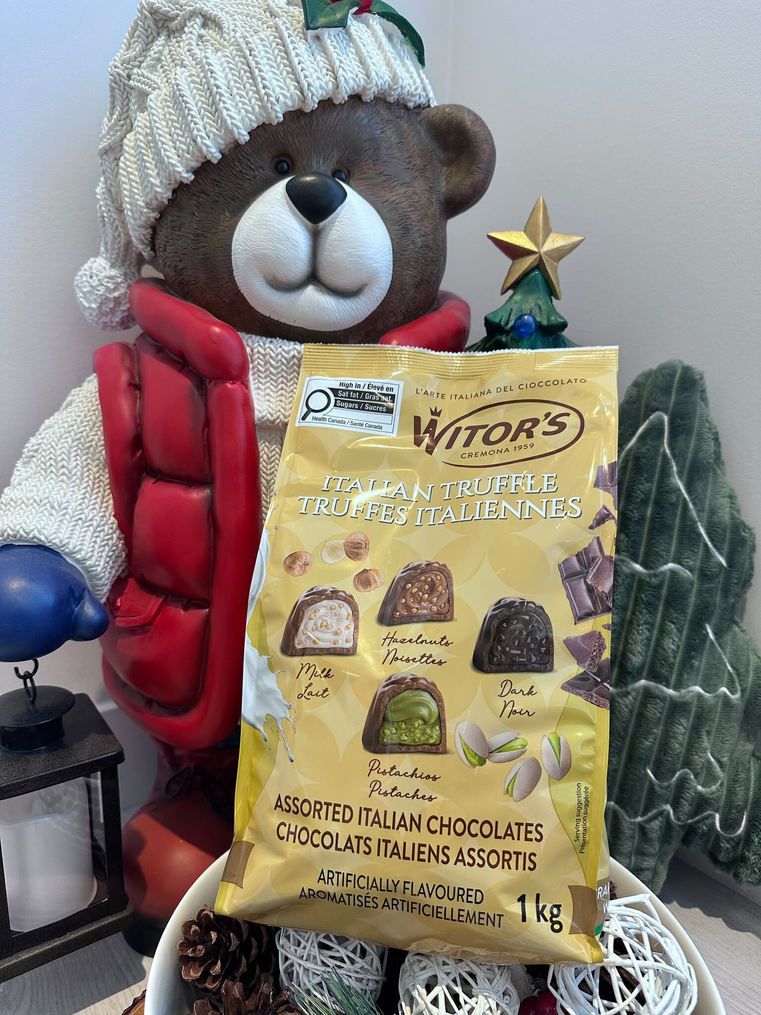 WT27 Witors 意大利雜錦朱古力 1kg  **到期日: 約 2027/08 (特價貨品購買至10月19日晚上11:59)