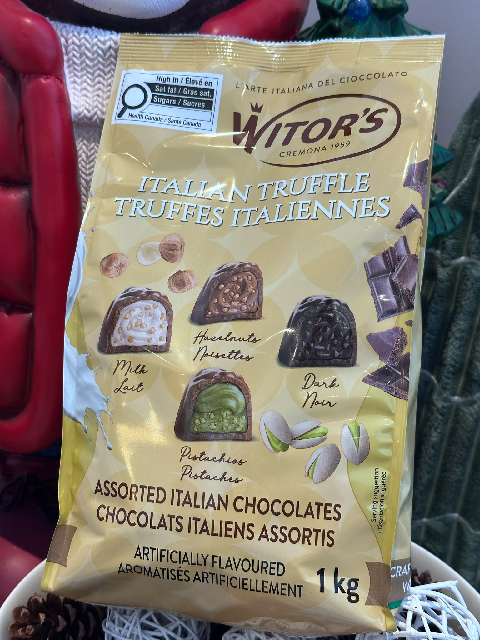 WT27 Witors 意大利雜錦朱古力 1kg  **到期日: 約 2027/08 (特價貨品購買至10月19日晚上11:59)