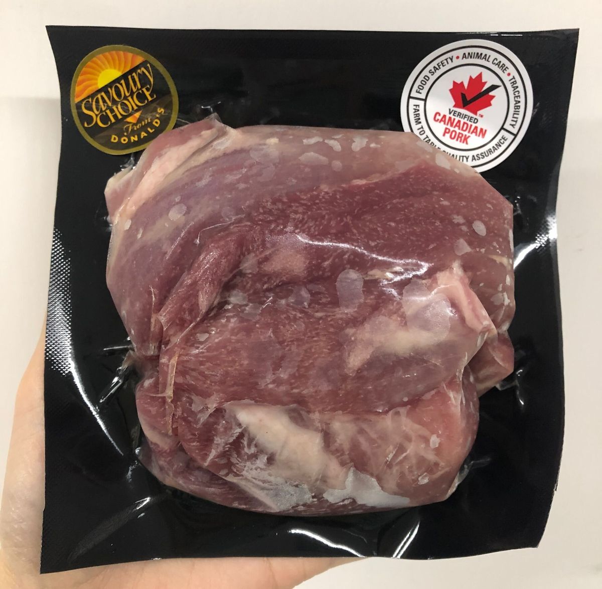 Savoury Choice - Canada Pork Front Shank Bnls (Frozen -18°C)