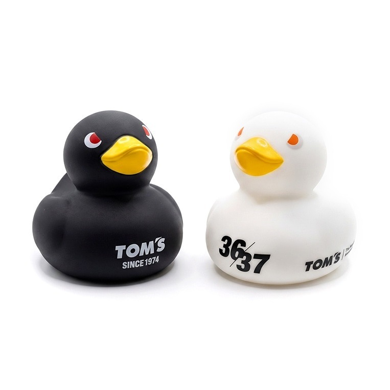 TOM'S 官方周邊紀念商品 黑白雙鴨組