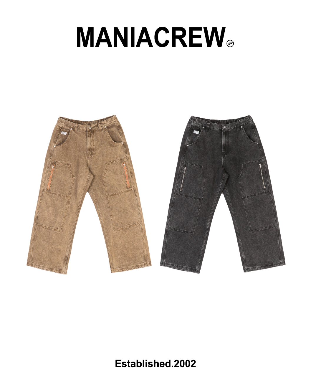 MANIA 26 A/W Double Knee Carpenter Pants