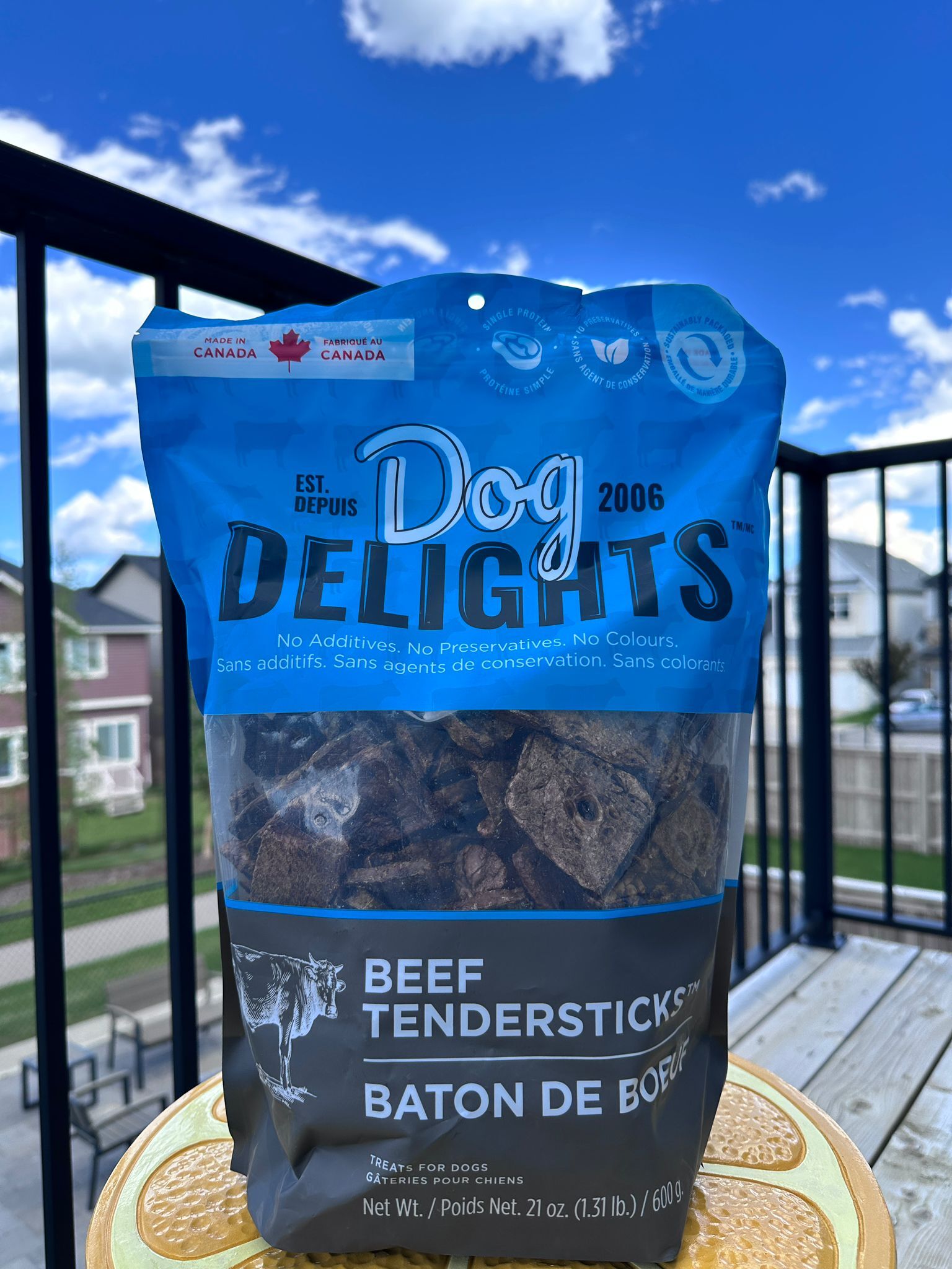 WT32 Dog Delights 牛肉條狗狗零食 600g (加拿大製造) **到期日: 約 2028/07 (特價貨品購買至10月19日晚上11:59)