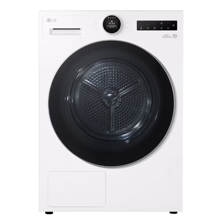 LG 樂金 10公斤 熱泵除濕式 雙變頻免曬衣乾衣機(WR-10XW)