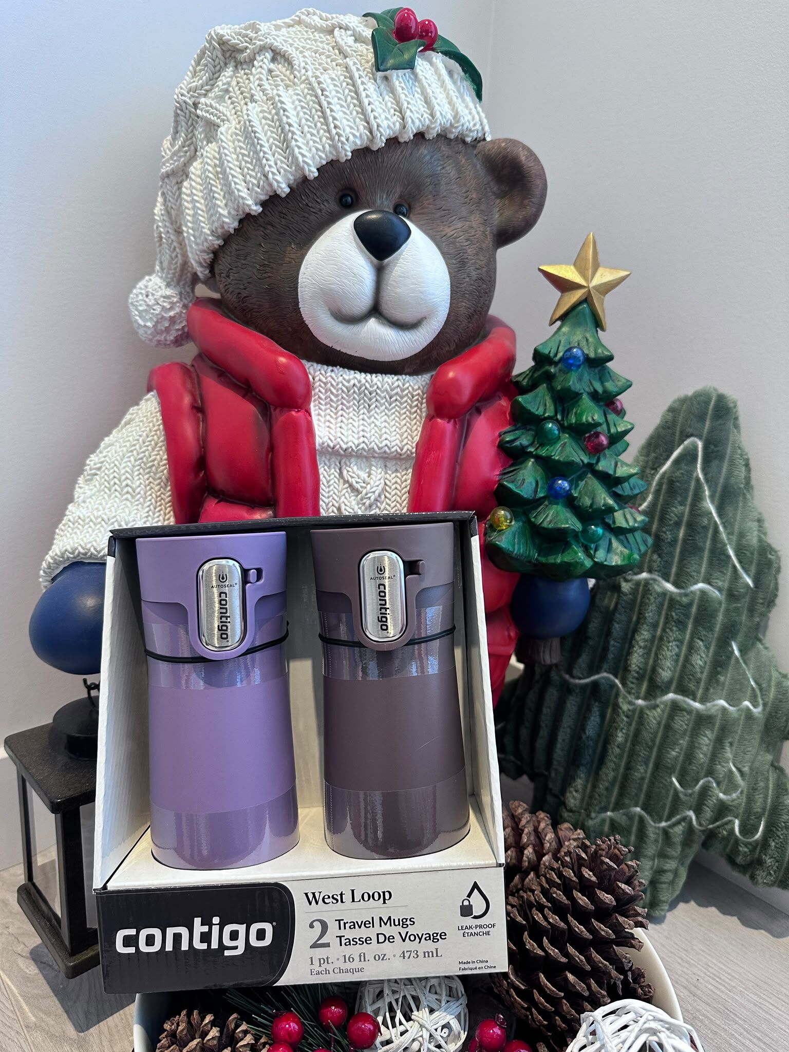 WT33 Contigo 不鏽鋼保溫瓶 473ml x2個 (特價貨品購買至10月19日晚上11:59)