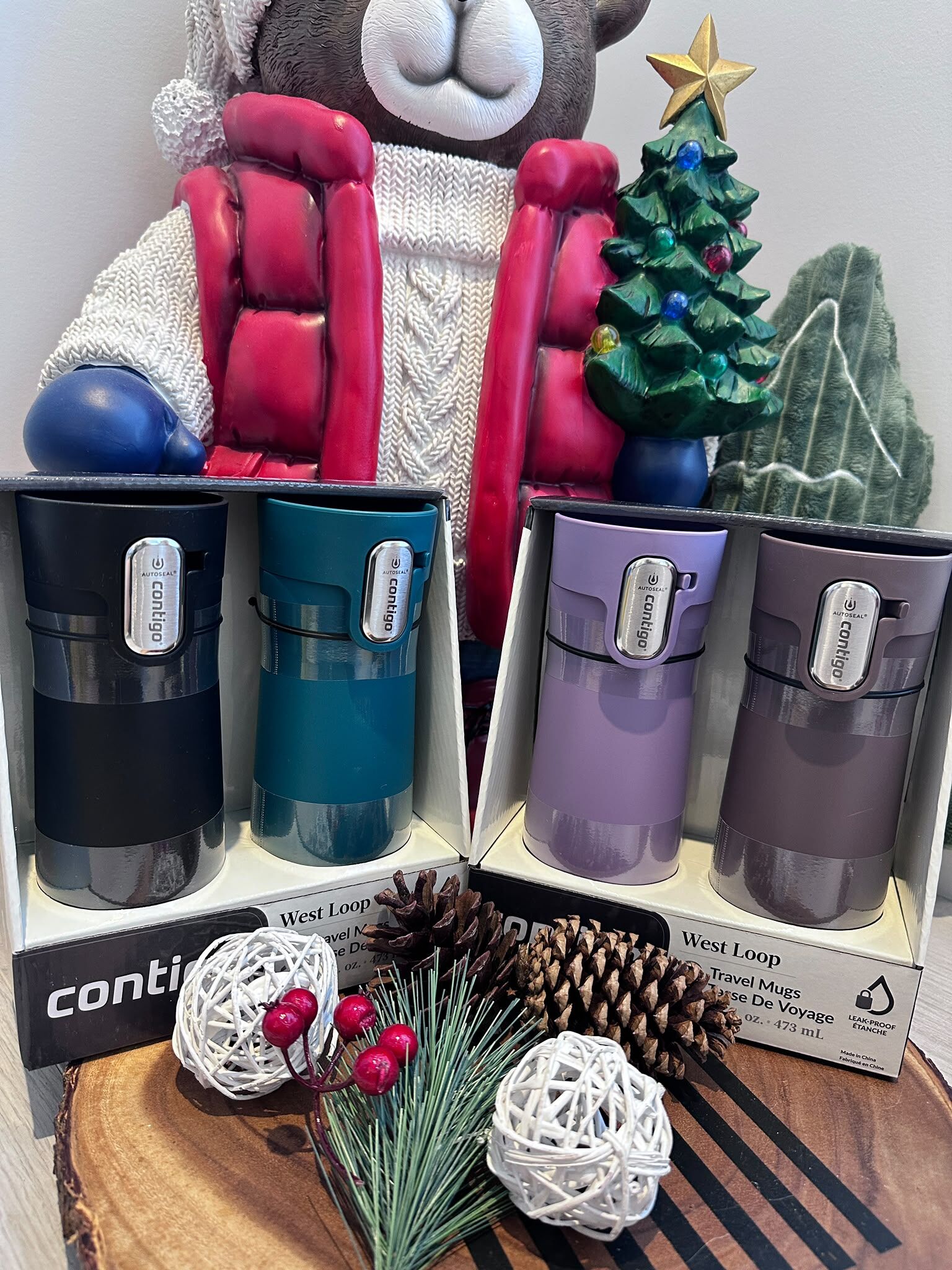WT33 Contigo 不鏽鋼保溫瓶 473ml x2個 (特價貨品購買至10月19日晚上11:59)