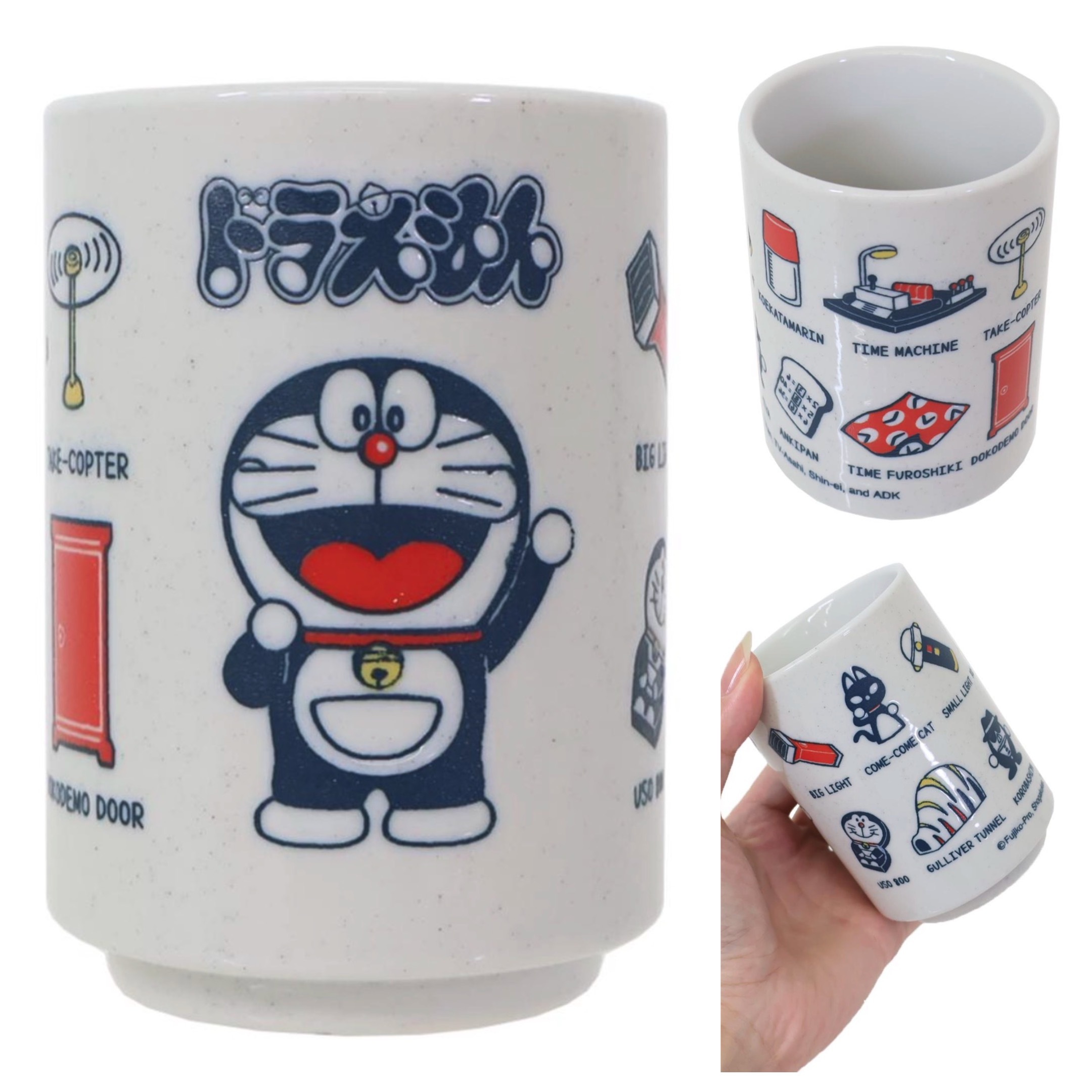 【預購】JM101512 多啦A夢日式湯呑陶瓷茶杯