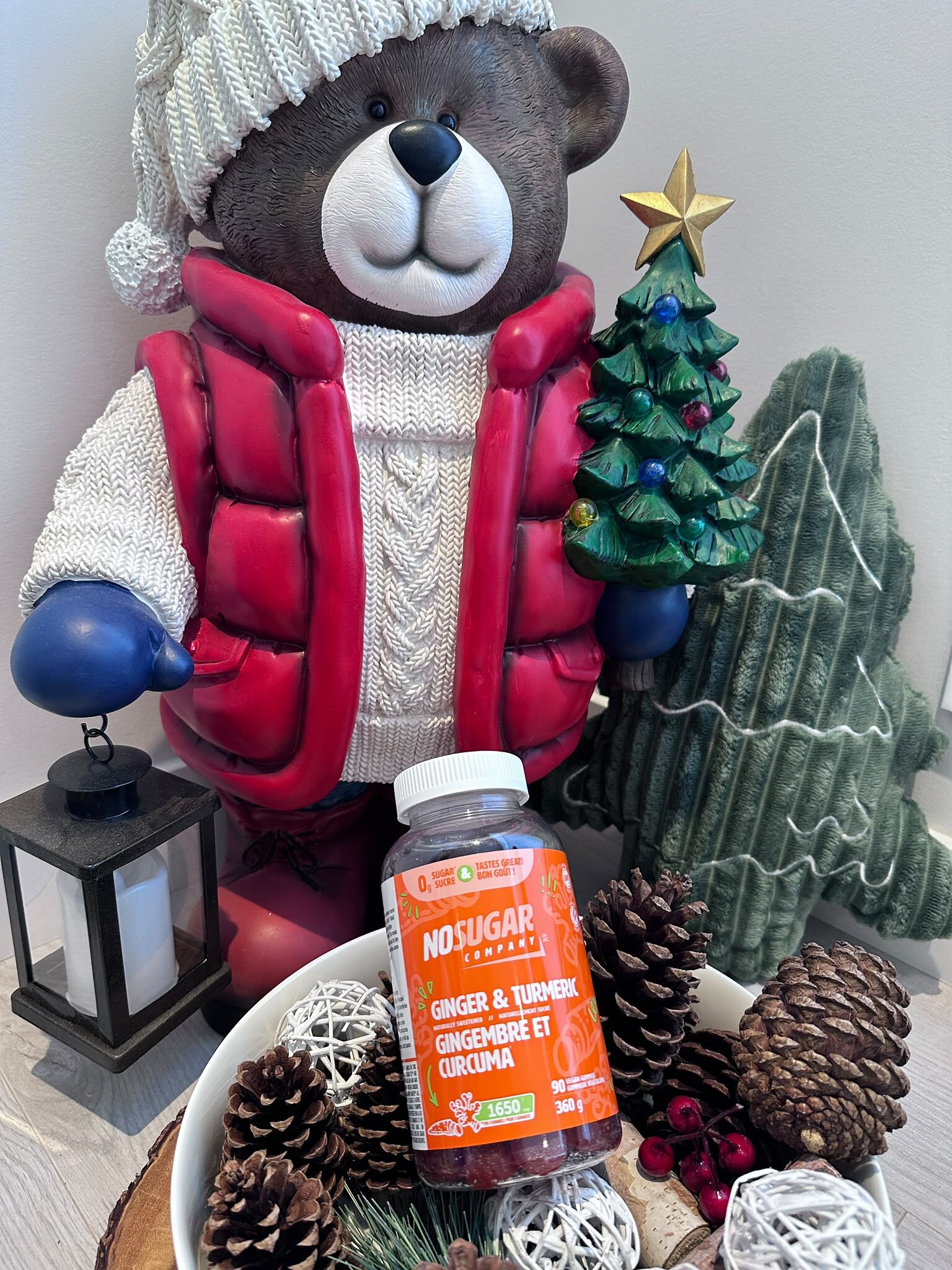 WT52 No Sugar 無糖薑黃軟糖 90粒  **到期日:約 2027/09