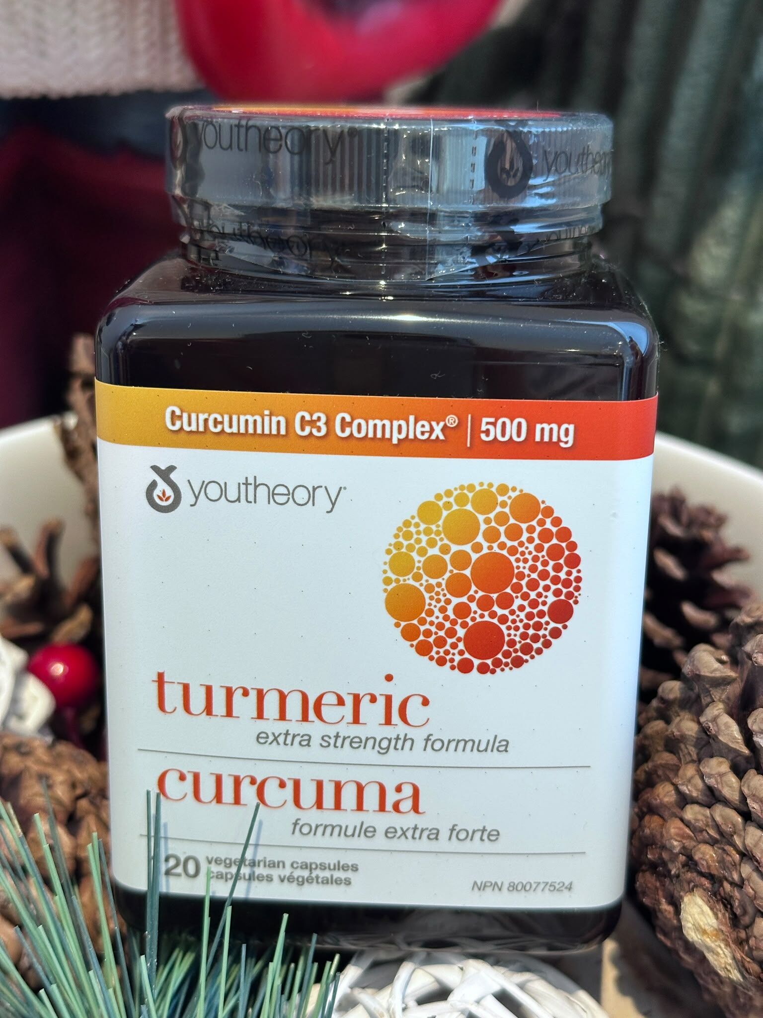 WT55 YT Turmeric 薑黃素 500mg 120粒  **到期日: 約 2029/02