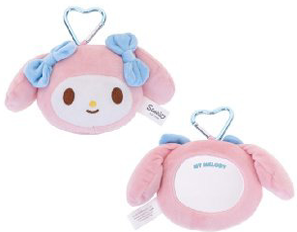 Sanrio My Melody Plush Mirror Keychain