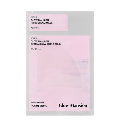 CR261015-L4-Glow Mansion Derma Glow Shield Mask (24g x 4 Sheets)-EXP：2029