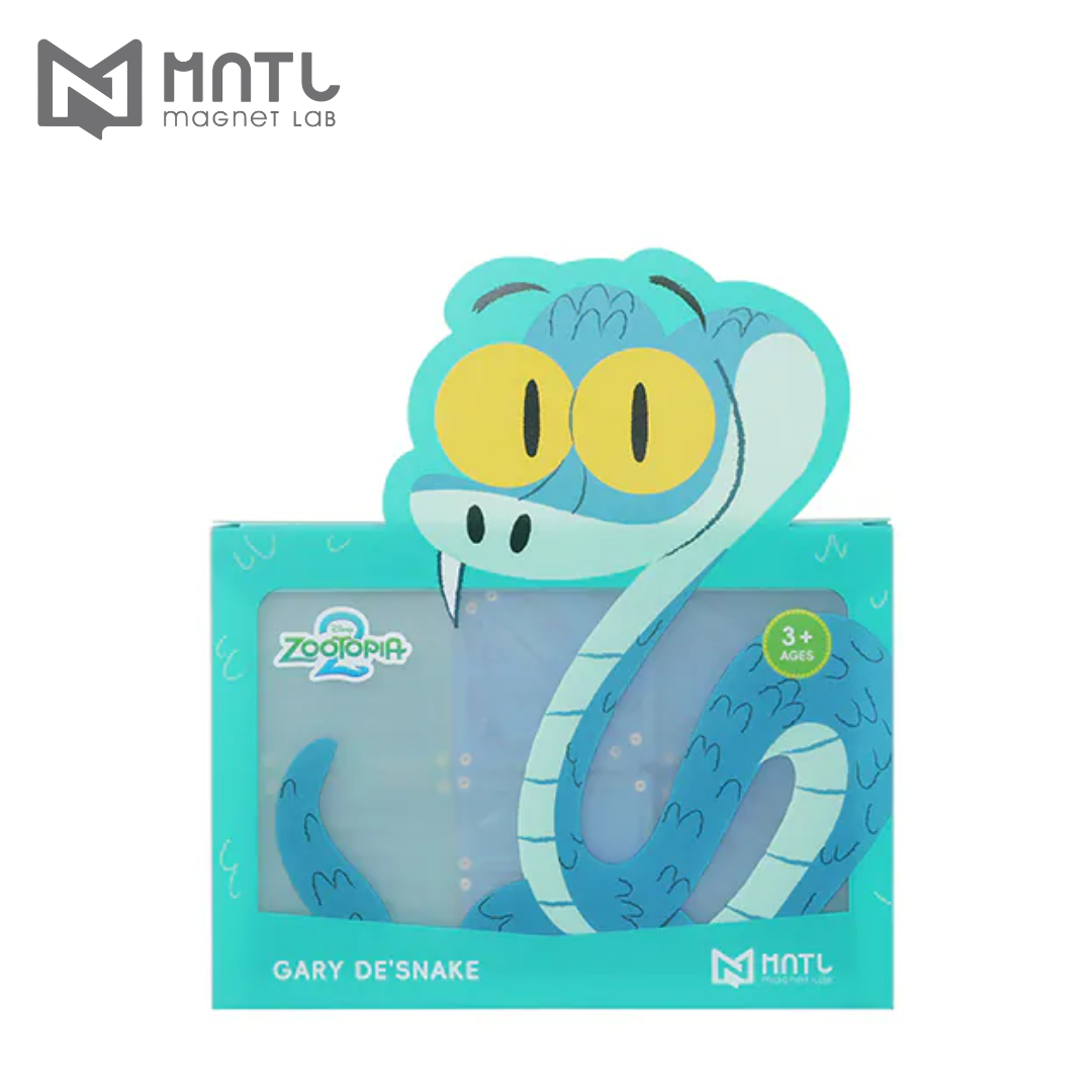 MNTL 角色主題磁力片 動物方城市 蛇蛇蓋瑞 迪士尼授權 (48pcs)
