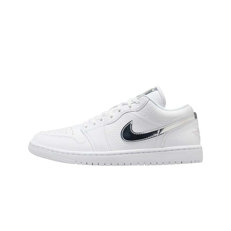 Air Jordan 1 Low SE "White Metallic Silver" W 白銀 金屬 休閒鞋 白色 女鞋 IQ9381-100 [台灣現貨]
