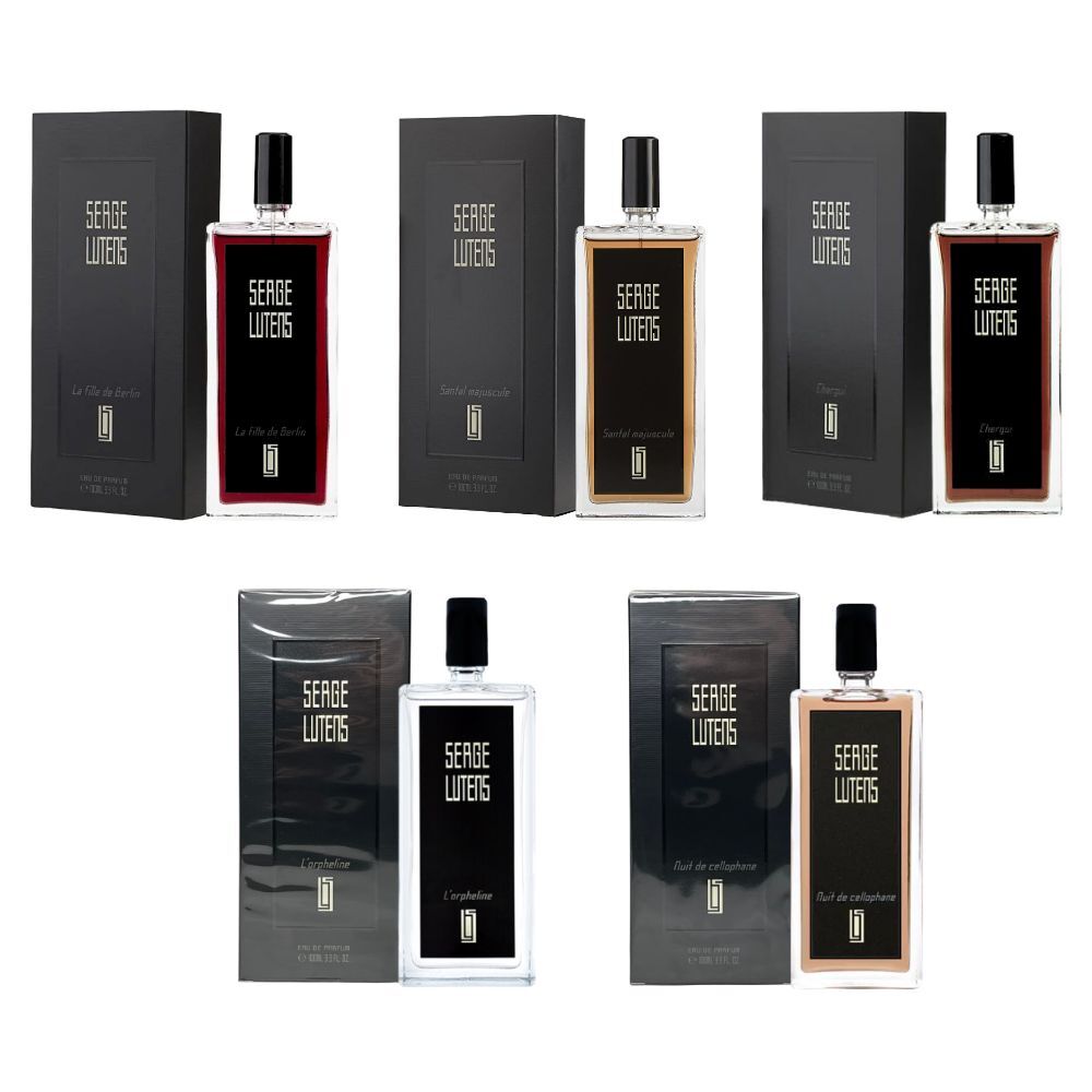 SERGE LUTENS 蘆丹氏 黑色禮服系列 柏林少女/大寫檀香/摩洛哥熱風/孤女/玻璃紙之夜 淡香精 100ml -任選