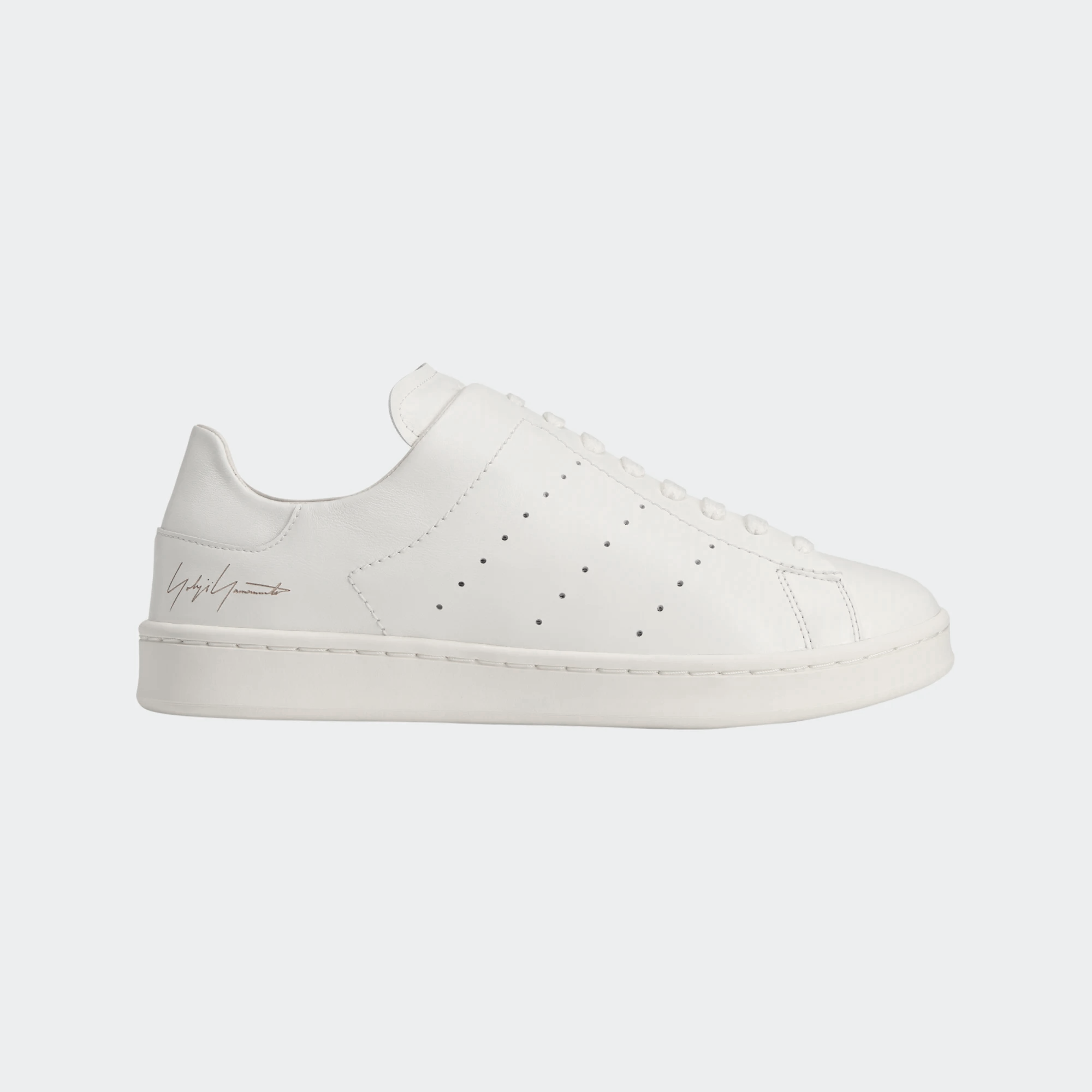 【 Y-3 DIAGONAL STAN SMITH 頂級休閒鞋 - 米白 】