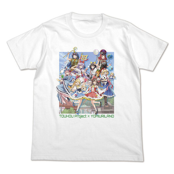 預購27/02 COSPA 東方t×讀賣2026 全彩白T恤M 1018