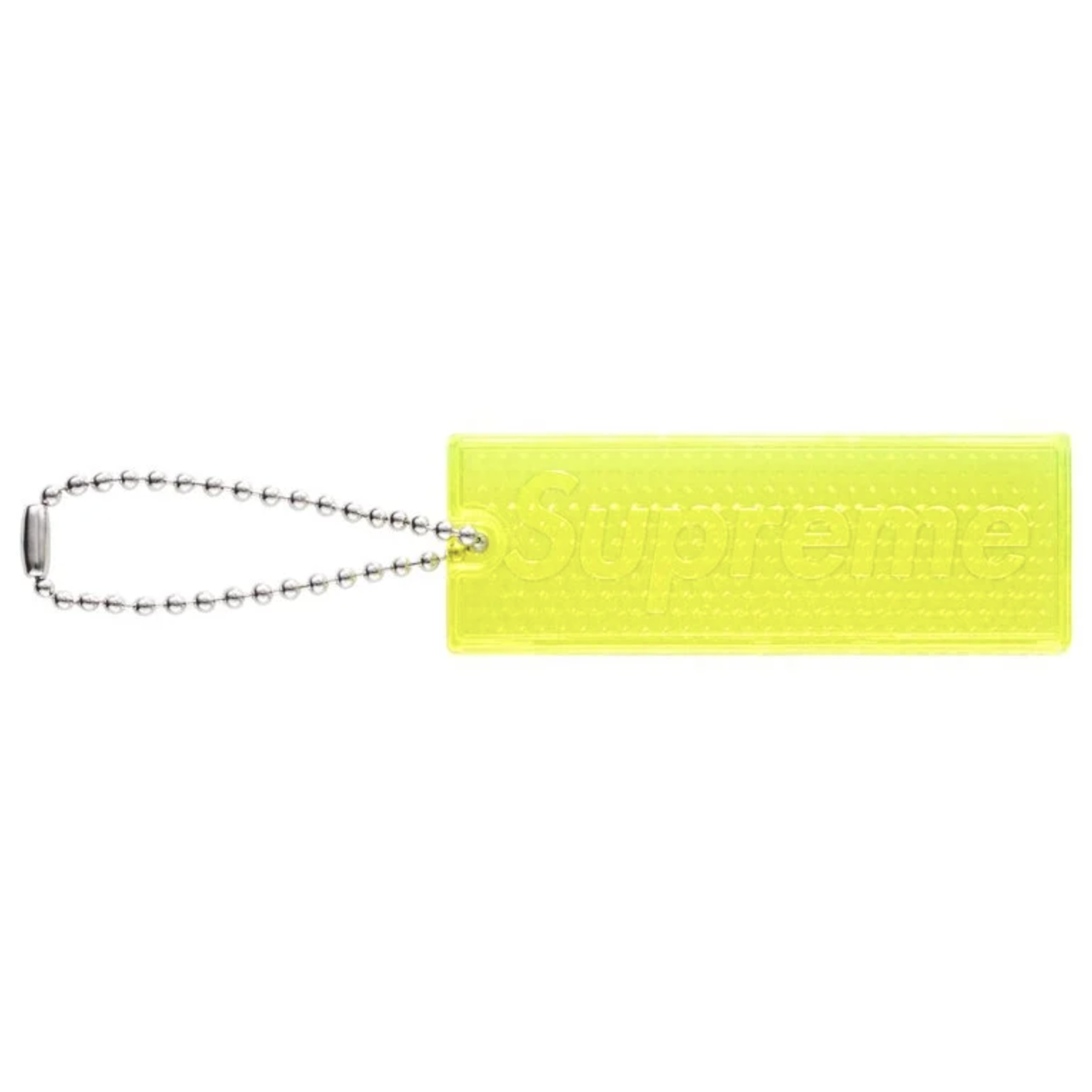 -(C05)-SUPREME REFLECTIVE KEYCHAIN 反光 鑰匙圈 紅色/螢光黃/透明-FW26A108