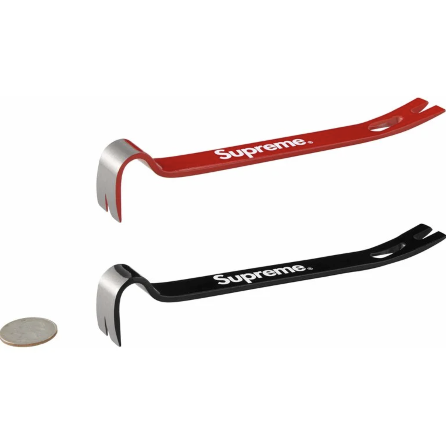 -(C05)-SUPREME HULTAFORS TOOLS MINE PRY BAR 迷你 翹棒 黑色/紅色-FW26A93