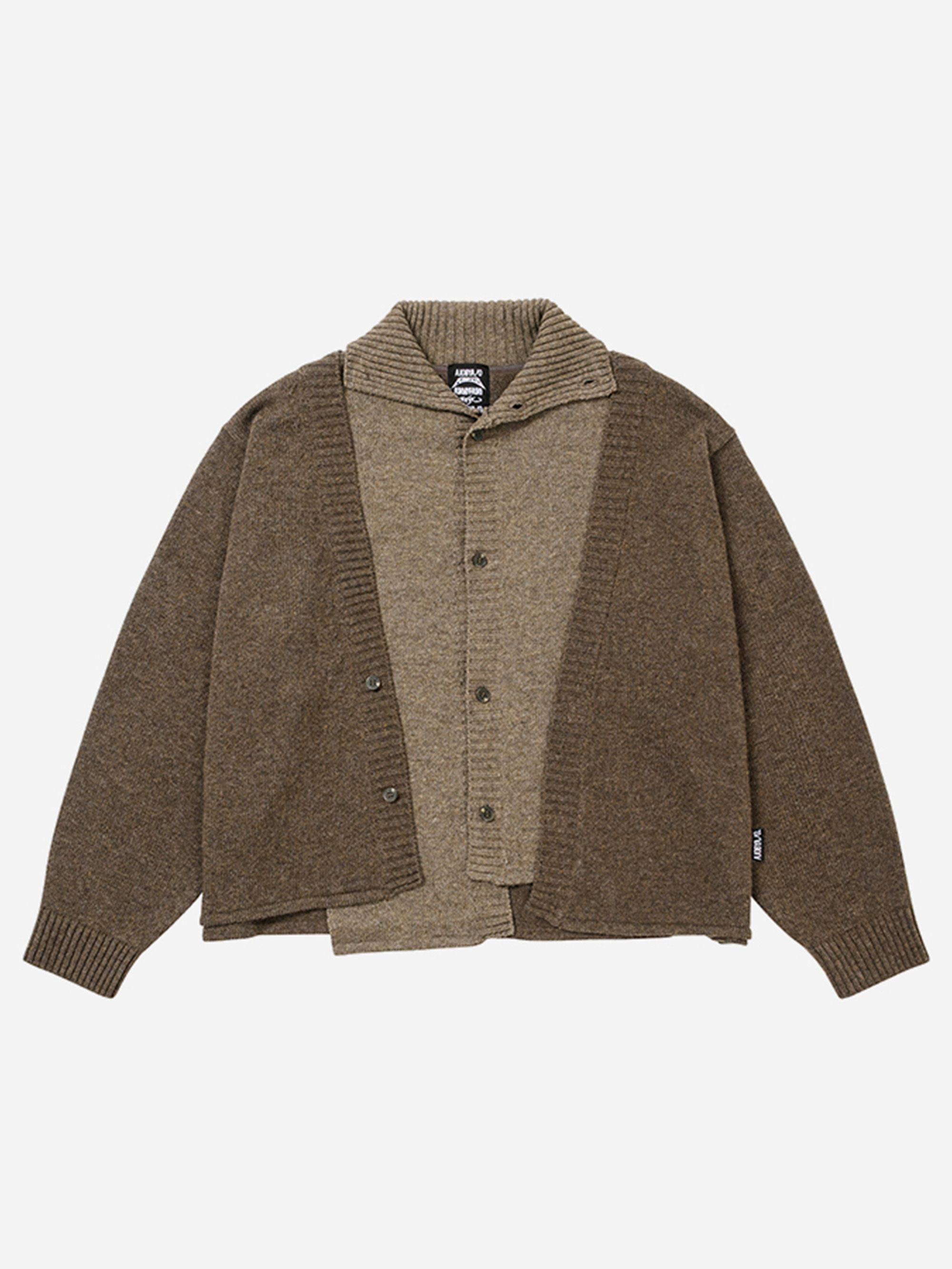 AJOBYAJO DOUBLE LAYERED TURTLENECK CARDIGAN 外套