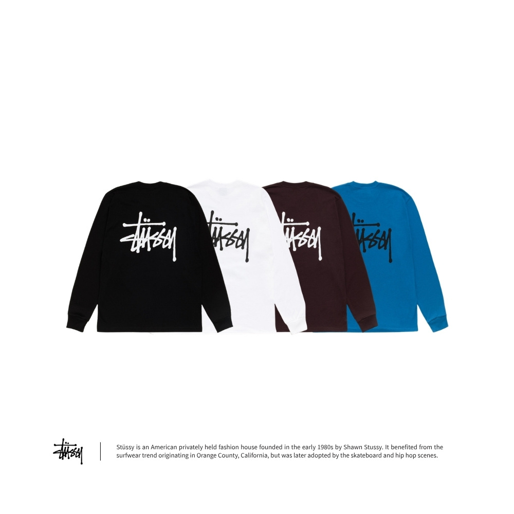 Stussy Basic Stussy LS Tee 經典Logo長袖T