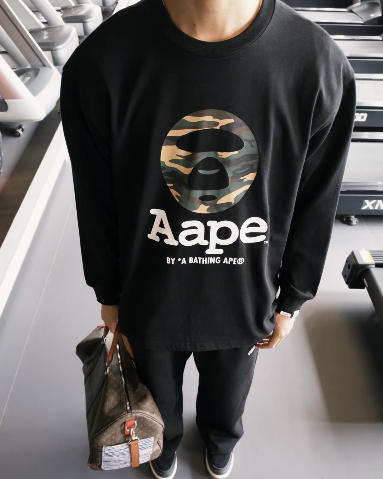 AAPEUNVS 迷彩猿人 長袖T恤