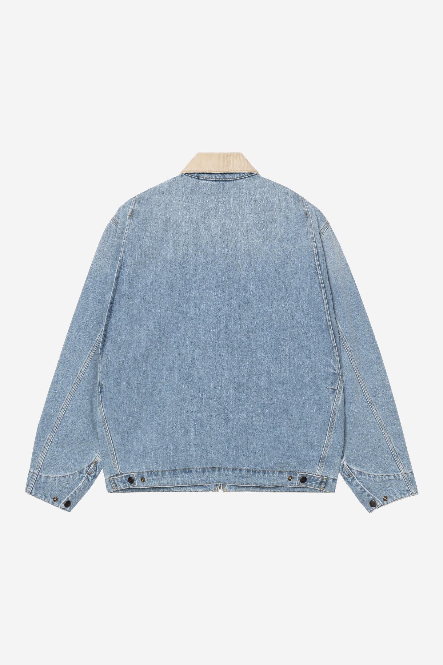 Carhartt OG Detroit Jacket - Light Blue / Dusty H Brown