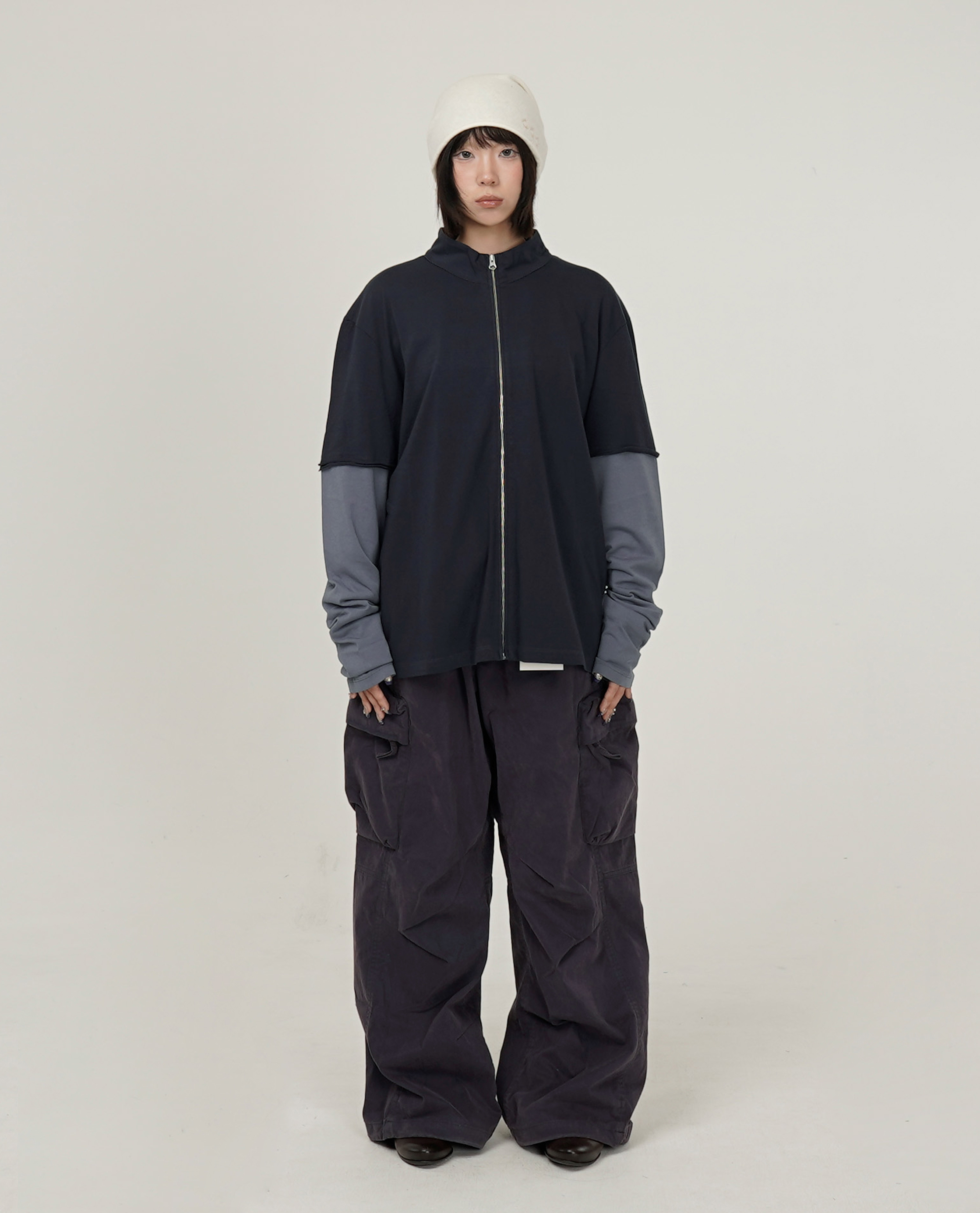 999HUMANITY COLOUR EASY ZIP UP - 26FW