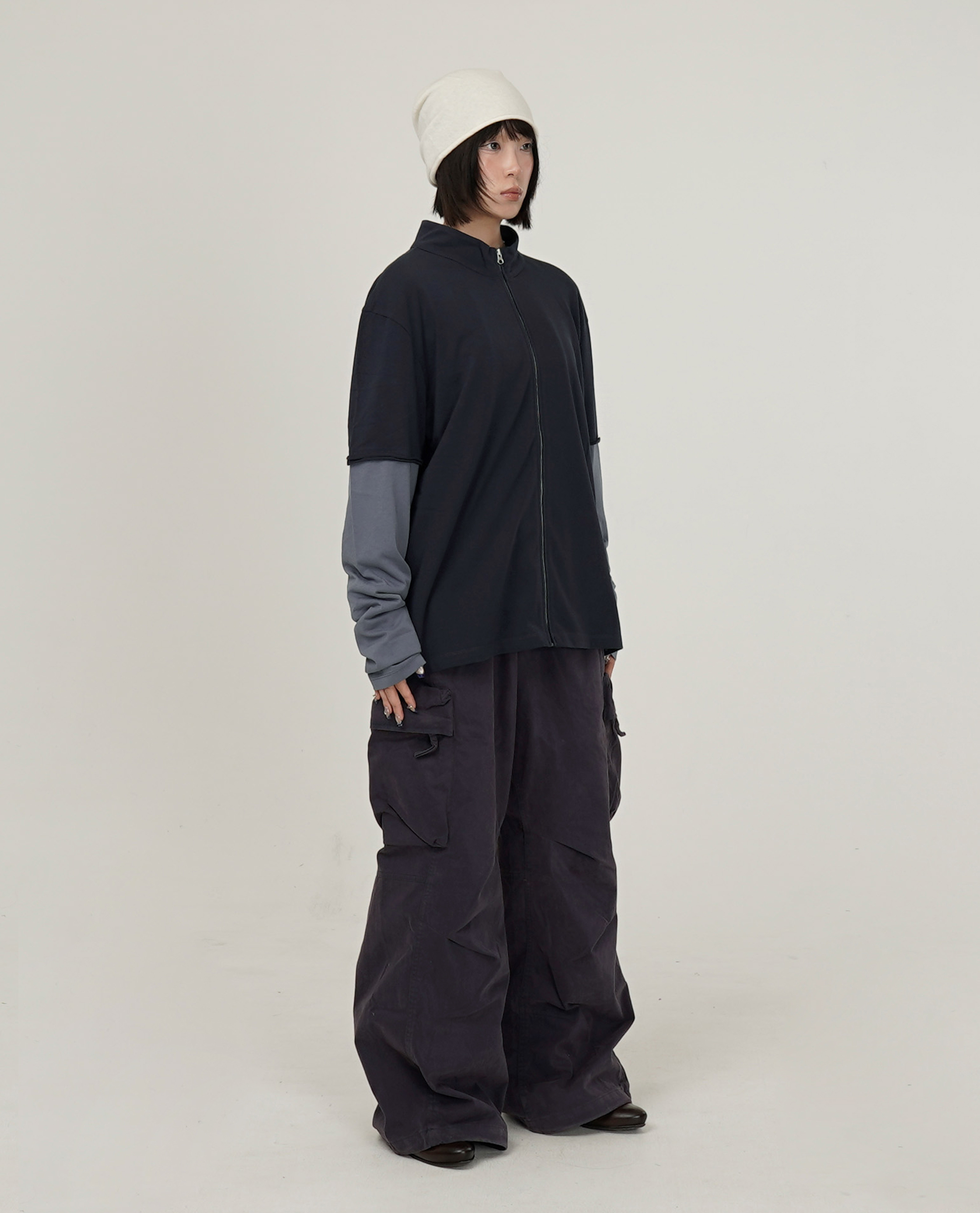999HUMANITY COLOUR EASY ZIP UP - 26FW