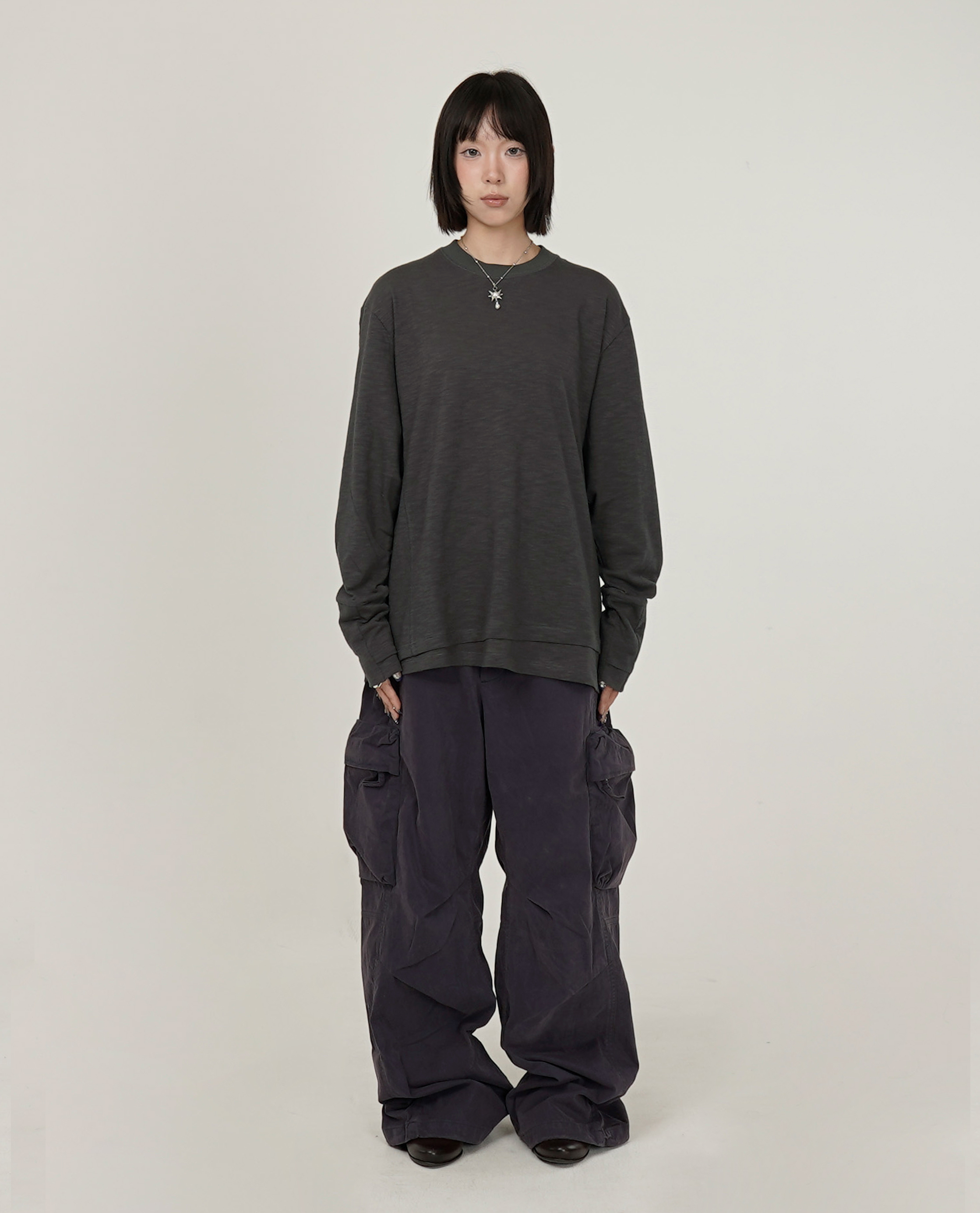 999HUMANITY DIVISION LONG SLEEVE TEE - 26FW