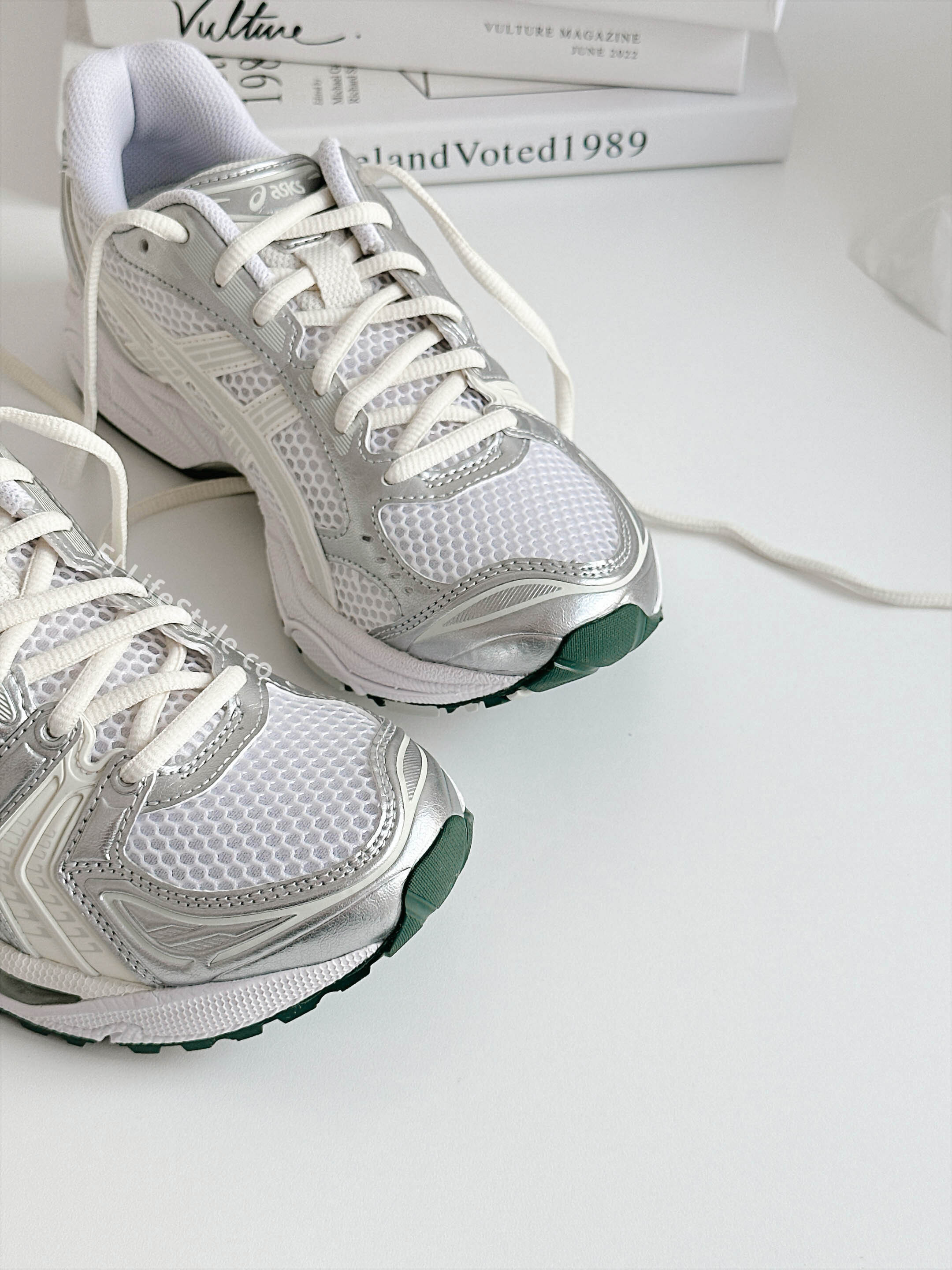 ASICS GEL-KAYANO 14 液態銀奶綠 奶油白 金屬銀 淺綠 男女鞋 1203A537-117 / 現貨