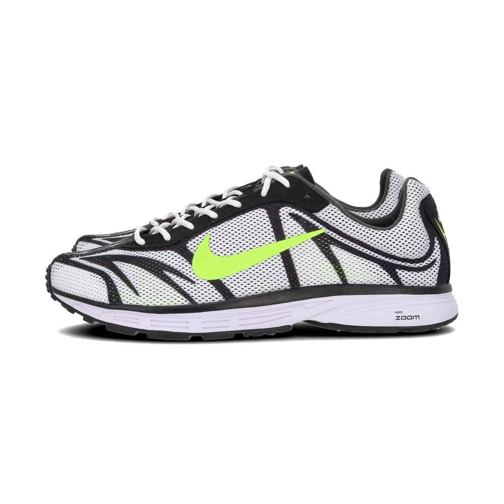 Nike Zoom Streak 3 男鞋 白螢光黃色 斑馬紋 輕量 舒適 運動 休閒 慢跑鞋 IQ8012-100