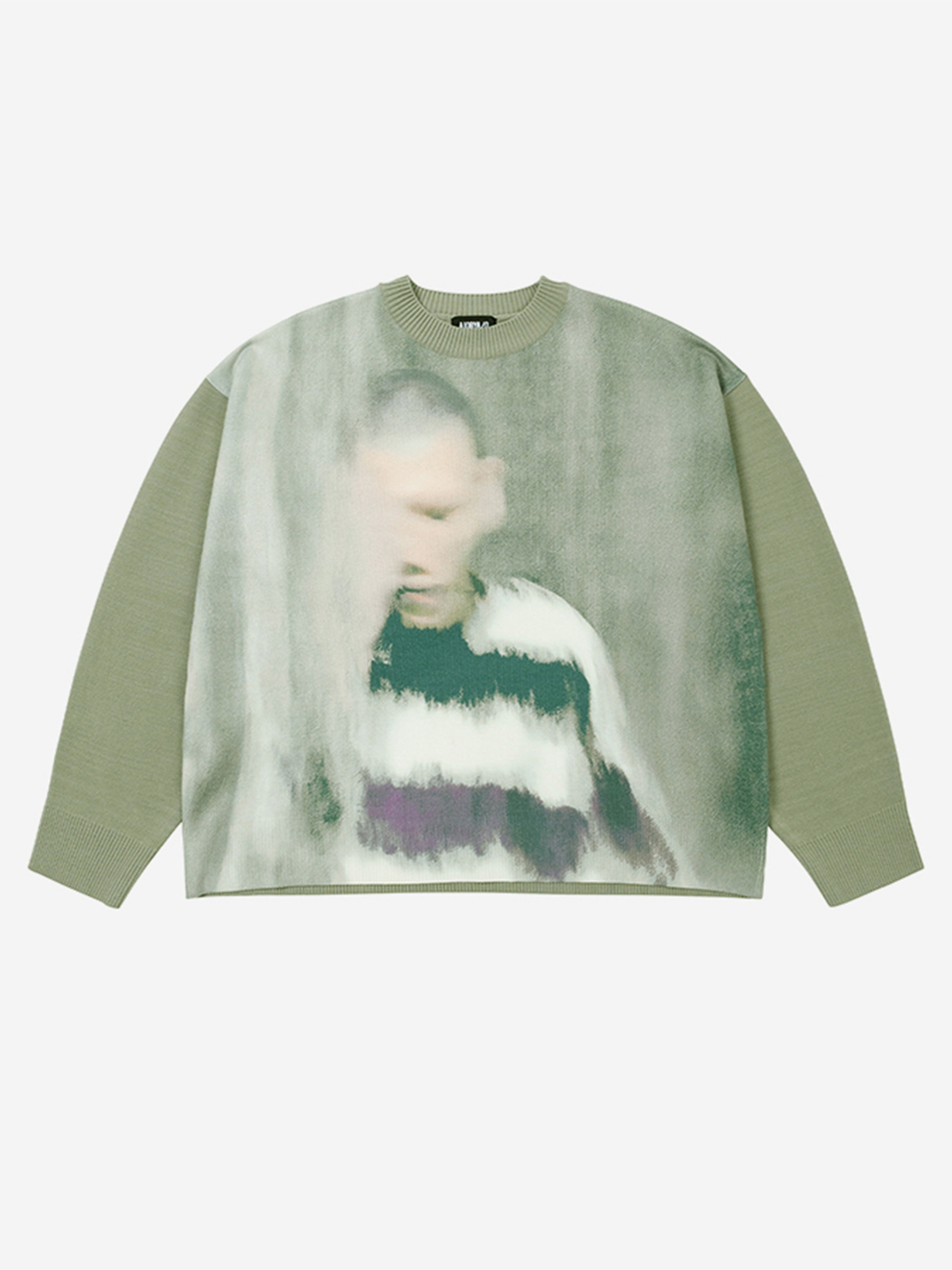 AJOBYAJO JACK A DULL BOY WATERCOLOR SWEATER 上衣