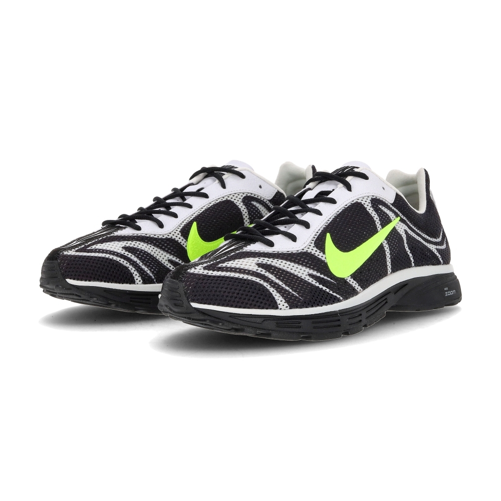 Nike Zoom Streak 3 男鞋 黑螢光黃色 斑馬紋 輕量 舒適 運動 休閒 慢跑鞋 IQ8012-001