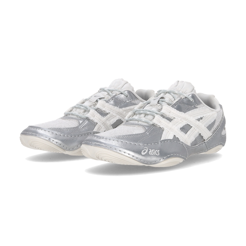 Asics X Empty Behavior Hypersync 男女鞋 銀灰色 荷葉邊 休閒鞋 1203B146100