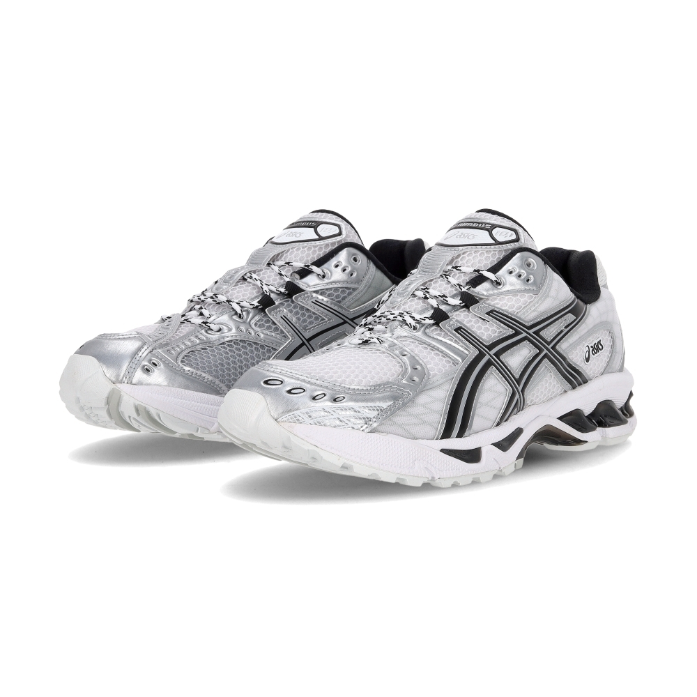 Asics Gel-Nimbus 10.1 男鞋 女鞋 銀黑白 緩震 復古 運動 休閒 慢跑鞋 1203A780101