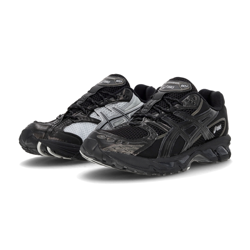 Asics Gel-Nimbus 10.1 男鞋 女鞋 黑色 緩震 復古 運動 休閒 慢跑鞋 1203A780001