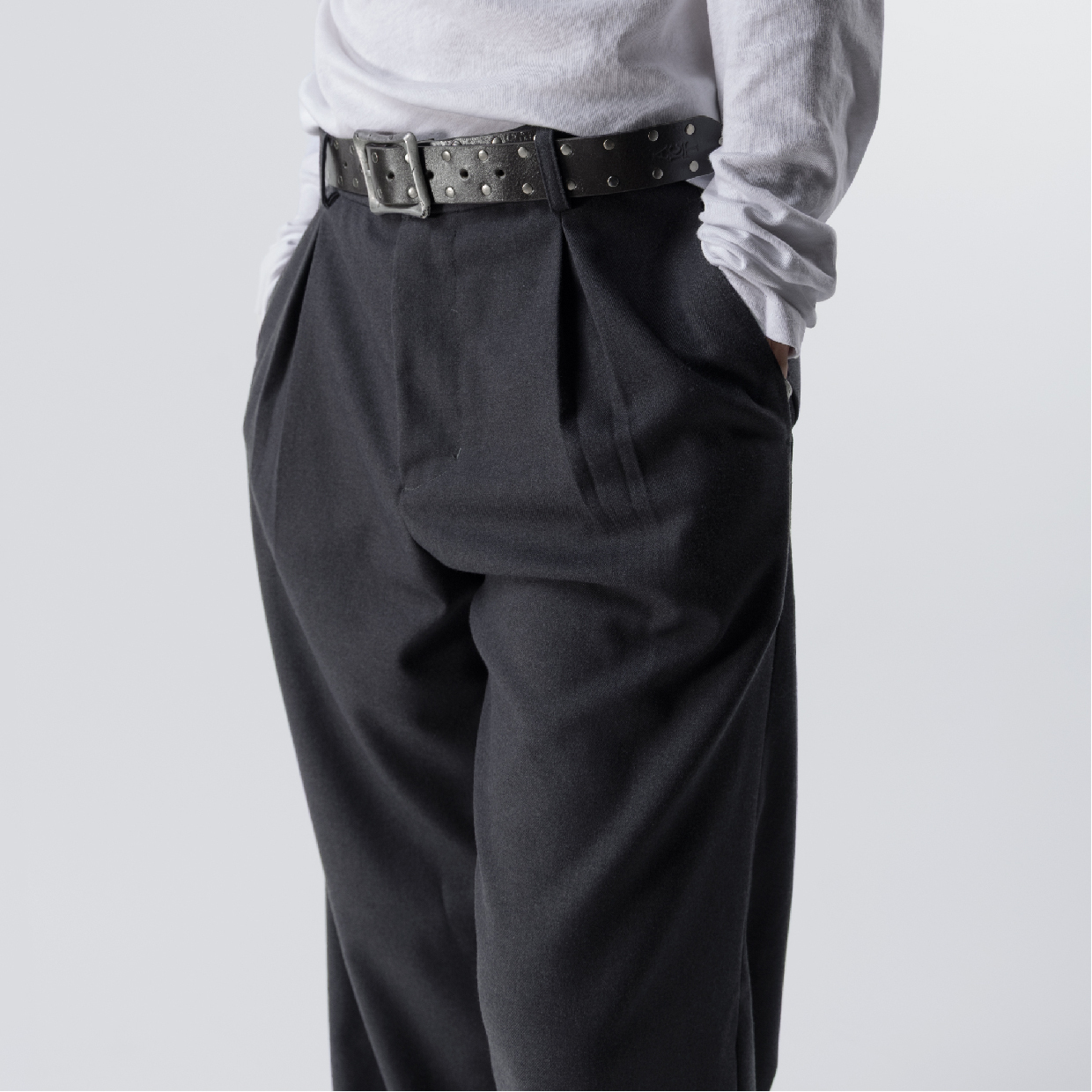 Anonymous Talking Pleated Trousers 打褶西裝長褲