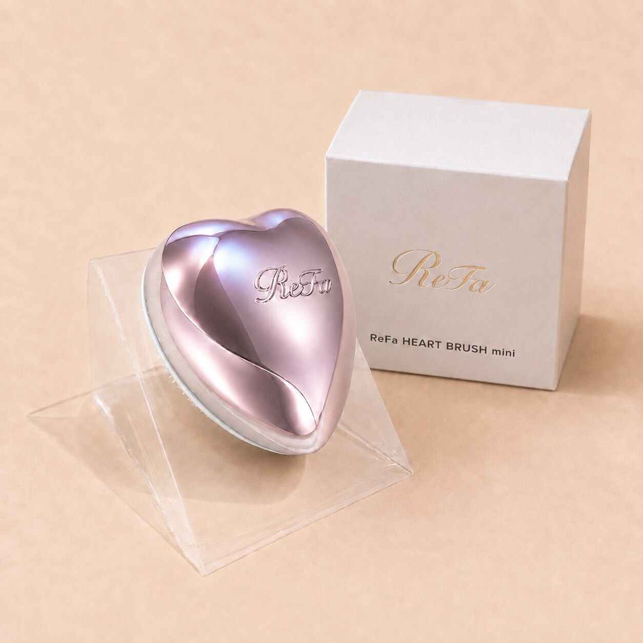 ReFa HEART BRUSH Mini 心型光澤感美髮梳(迷你版)