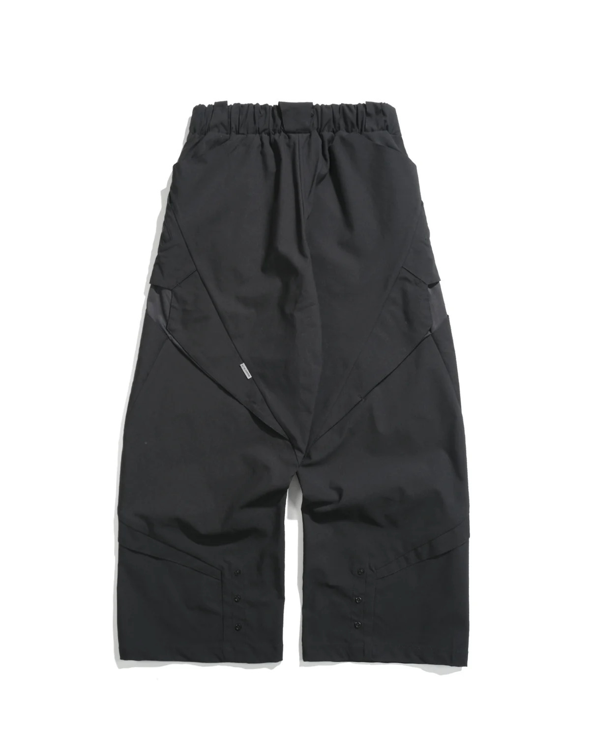 Octo Gambol Visor Fold Panel Pants - Black | A26-S1-P