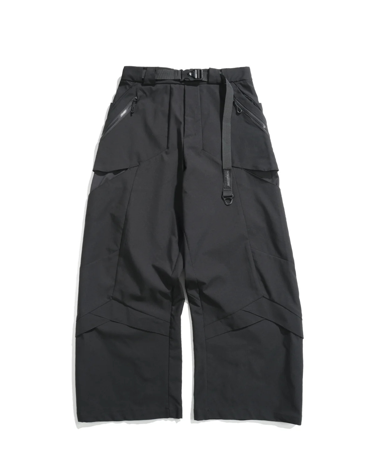 Octo Gambol Visor Fold Panel Pants - Black | A26-S1-P