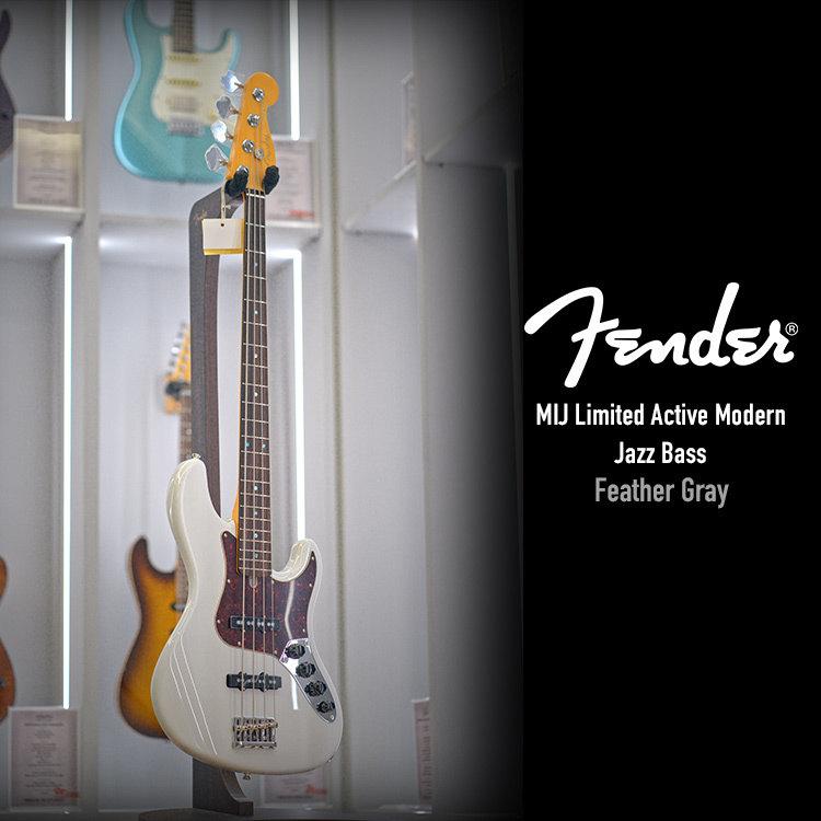 Fender MIJ LTD Active Modern Jazz Bass FG 主動式 電貝斯