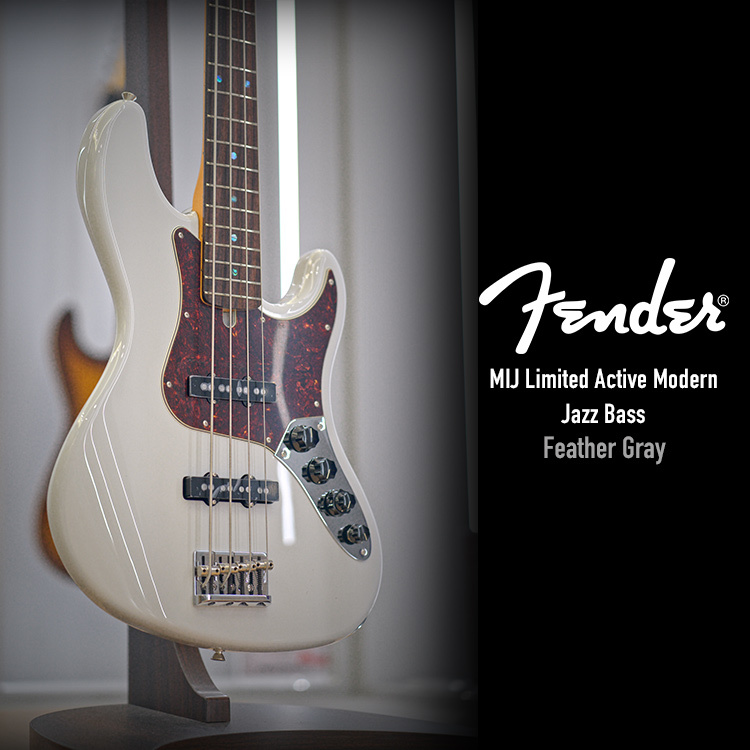 Fender MIJ LTD Active Modern Jazz Bass FG 主動式 電貝斯