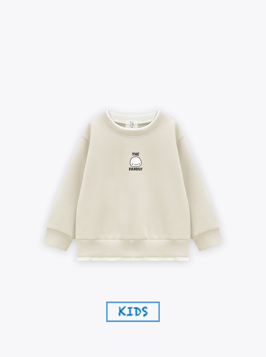 萌感胖胖家族假兩件大學TEE【童裝】【親子裝】