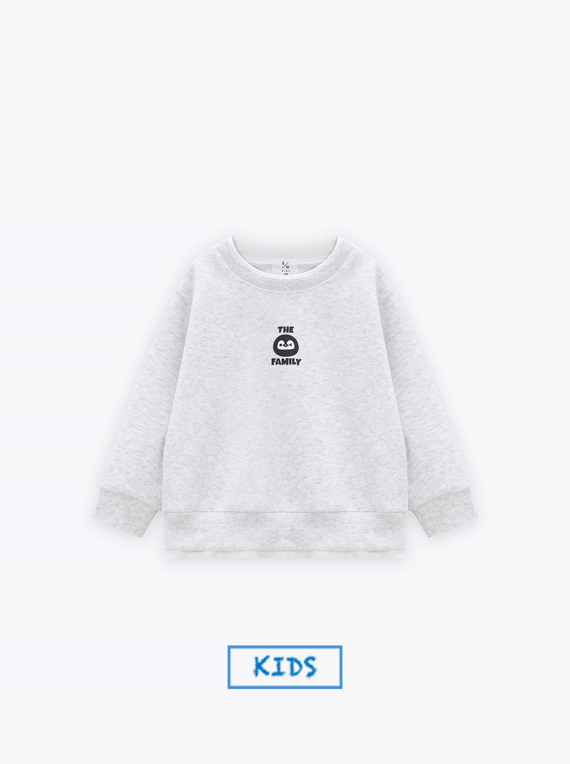 萌感胖胖家族假兩件大學TEE【童裝】【親子裝】