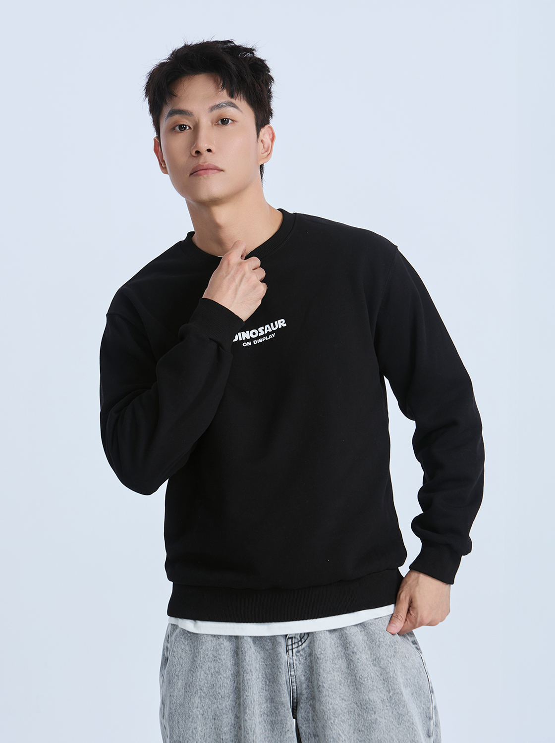 【期間限定】像素恐龍印花大學TEE